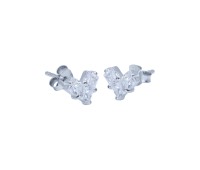 Silver Stud Earring STS-5817